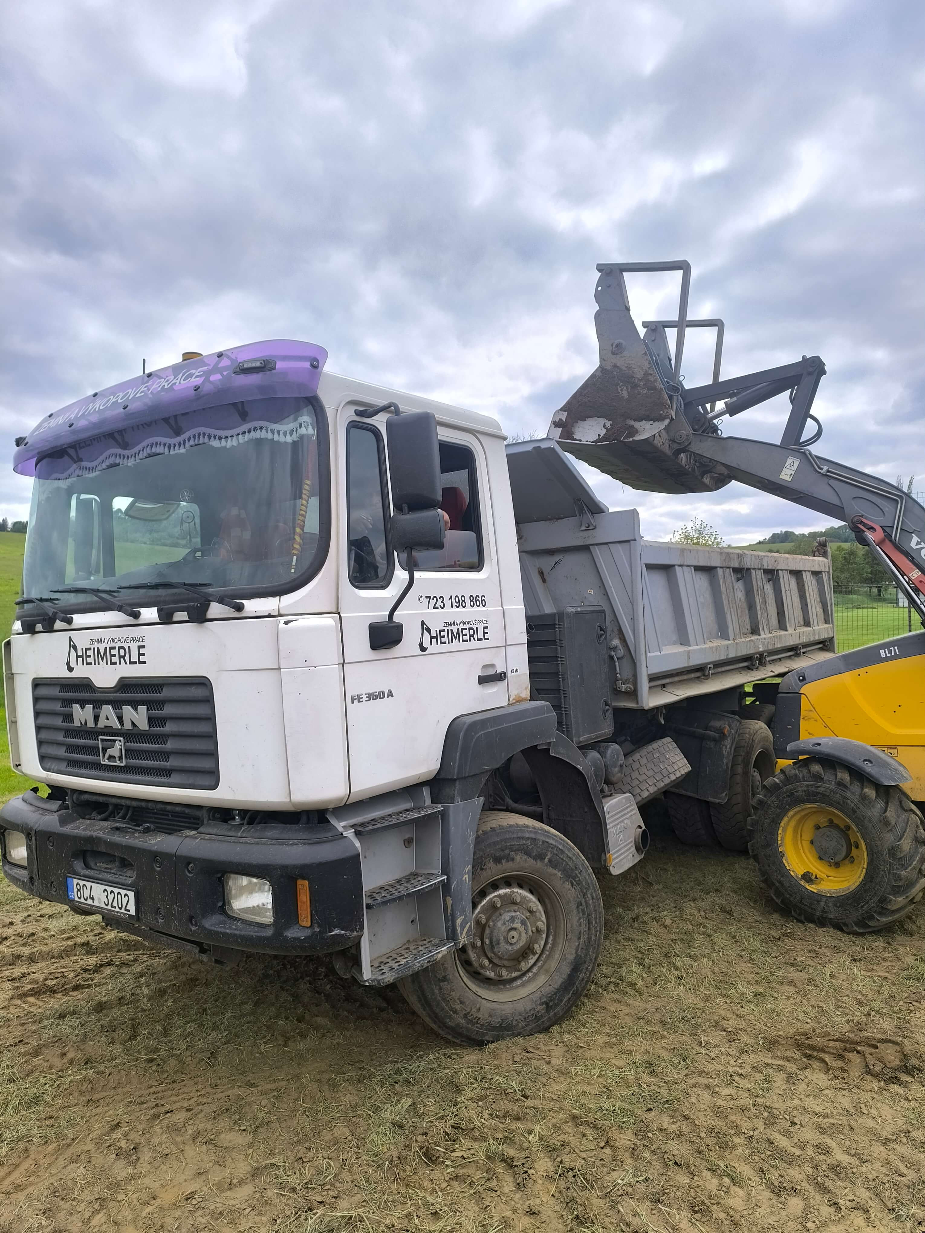 Nákladní automobil MAN 6x6
